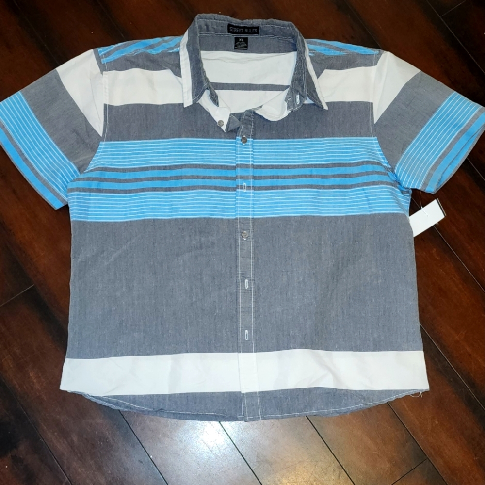 Mens casual shirt street wear